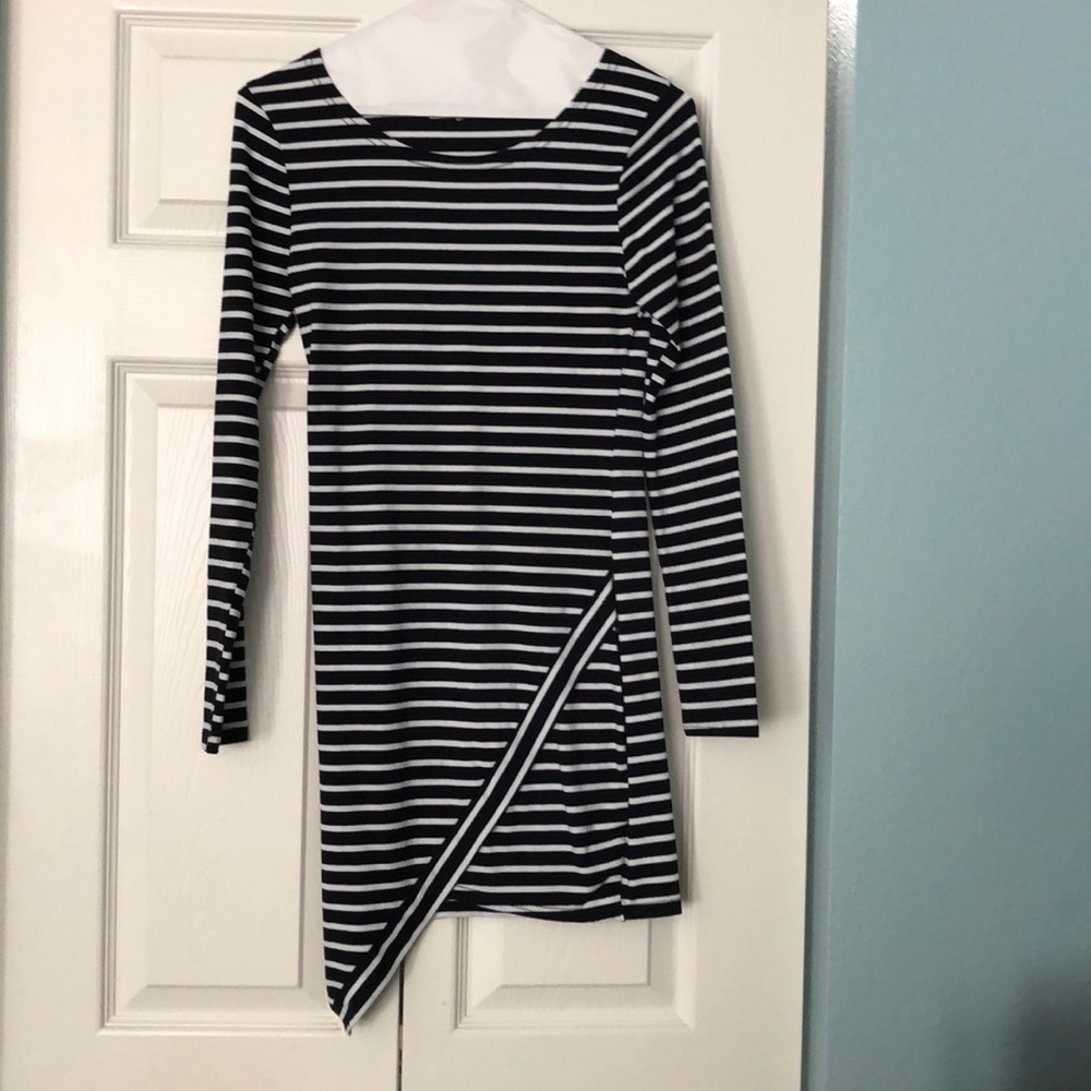 Black and white Reverse dress